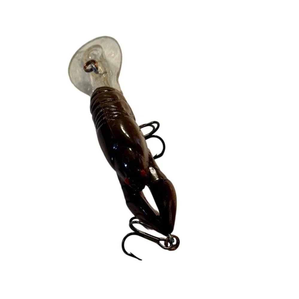 Rebel Wee-Crawfish Deep Diving Crankbait Orange Brown Fishing Lure 2 Inch